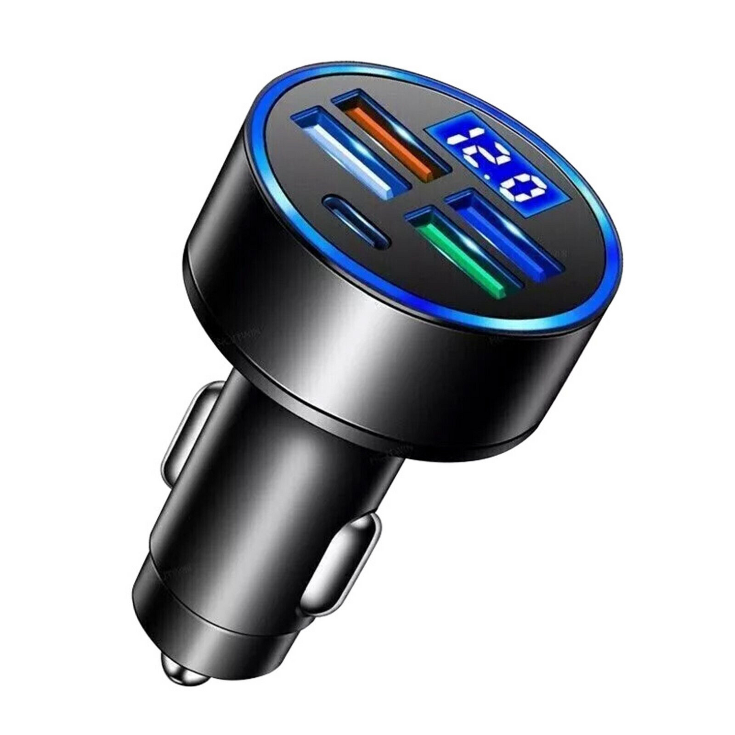 5 USB Port Super Fast Car Charger Adapter For iPhone Samsung Android